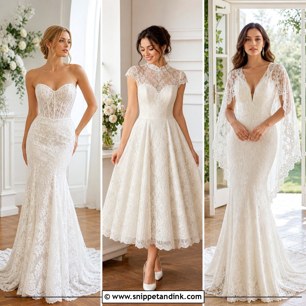 20 Ivory Lace Wedding Dress Ideas: Romantic Looks to Love