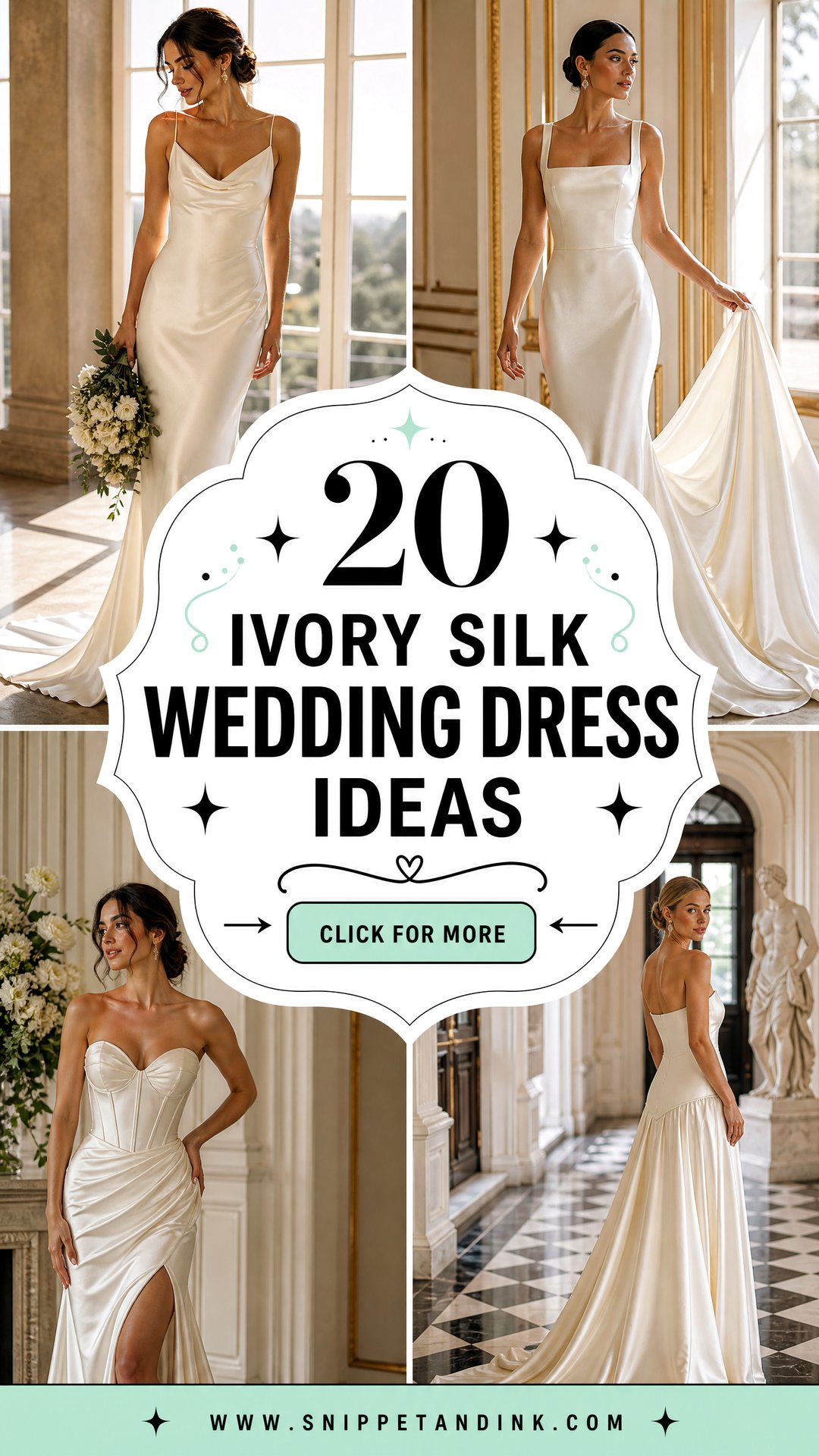 20 Ivory Silk Wedding Dress Ideas Luxe Looks for Modern Brides - 20 Ivory Silk Wedding Dress Ideas: Luxe Looks for Modern Brides