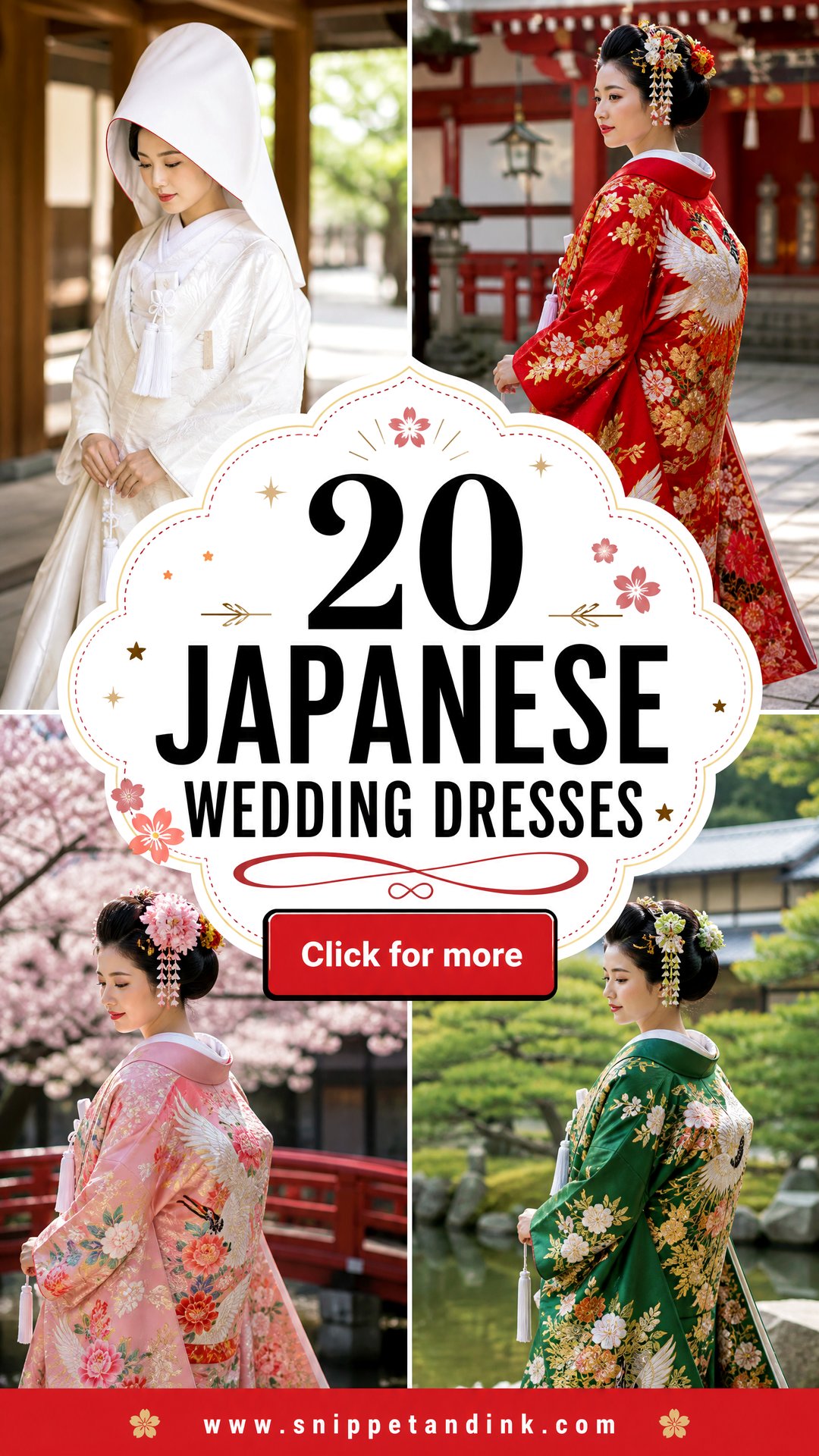 20 Japanese Wedding Dresses Timeless Cultural Bridal Looks - 20 Japanese Wedding Dresses: Timeless Cultural Bridal Looks