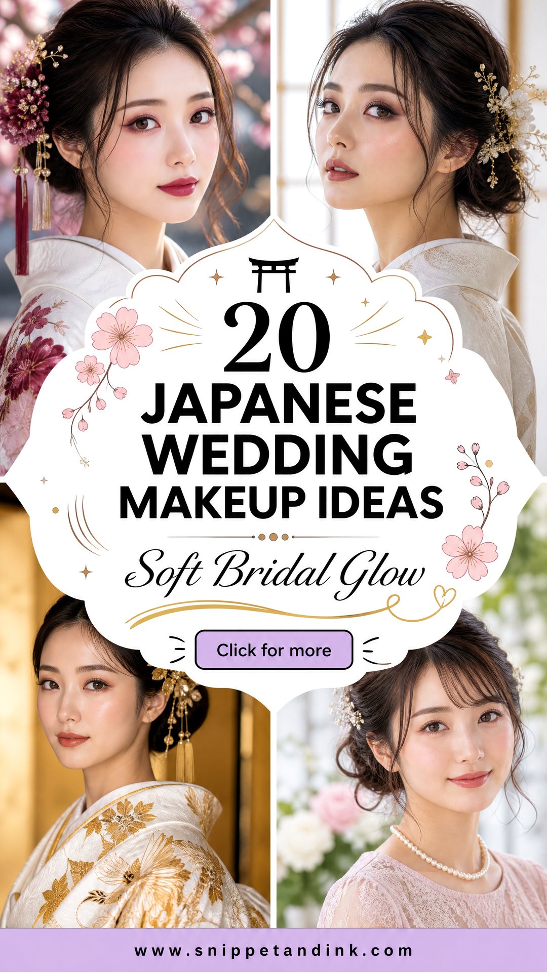 20 Japanese Wedding Makeup Ideas for a Soft Bridal Glow - 20 Japanese Wedding Makeup Ideas for a Soft Bridal Glow
