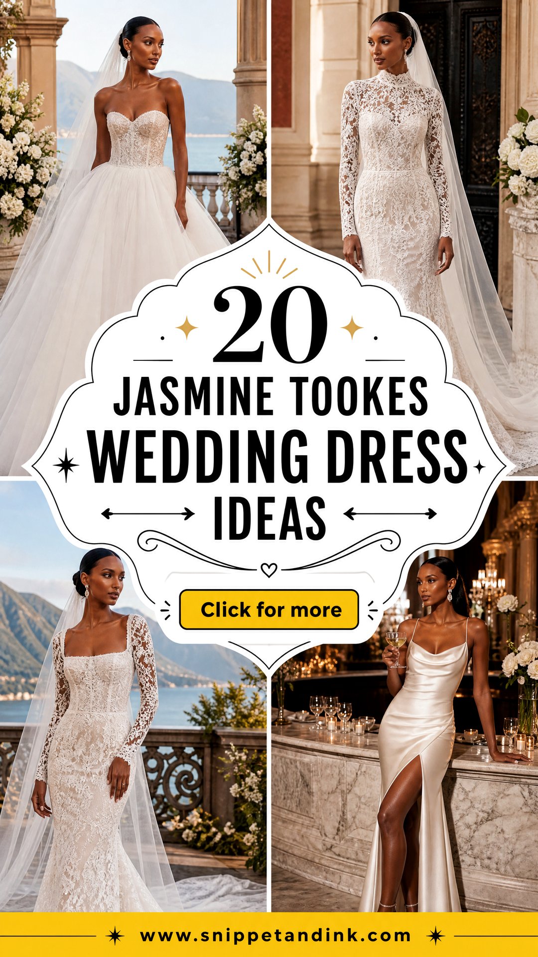 20 Jasmine Tookes Wedding Dress Ideas Iconic Bridal Style - 20 Jasmine Tookes Wedding Dress Ideas: Iconic Bridal Style