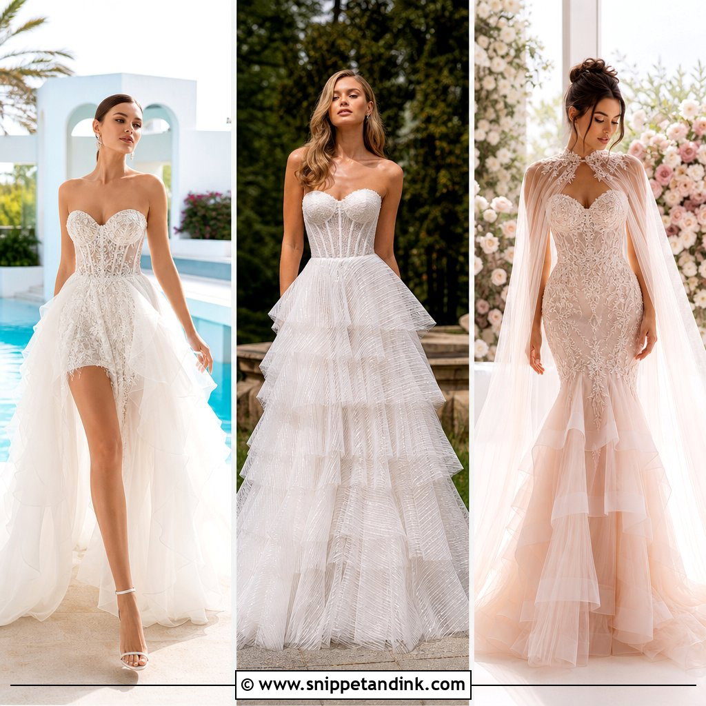 20 Jellyfish Wedding Dress Ideas: Whimsical Looks for Bold Brides