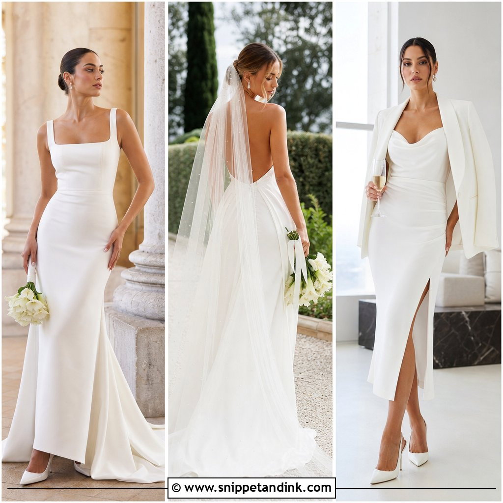 20 Jennifer Aniston Wedding Dress Ideas for Minimalist Brides