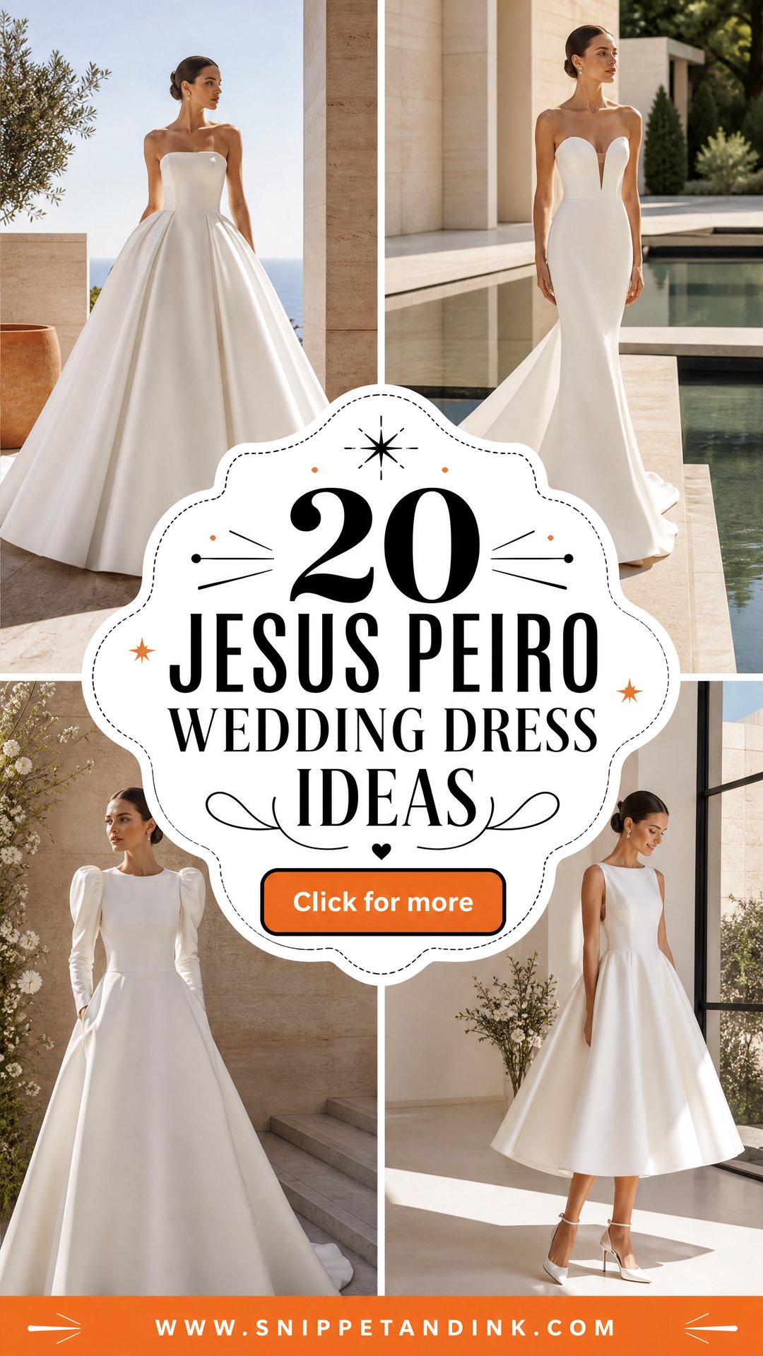 20 Jesus Peiro Wedding Dress Ideas Refined Designer Bridal Looks - 20 Jesus Peiro Wedding Dress Ideas: Refined Designer Bridal Looks