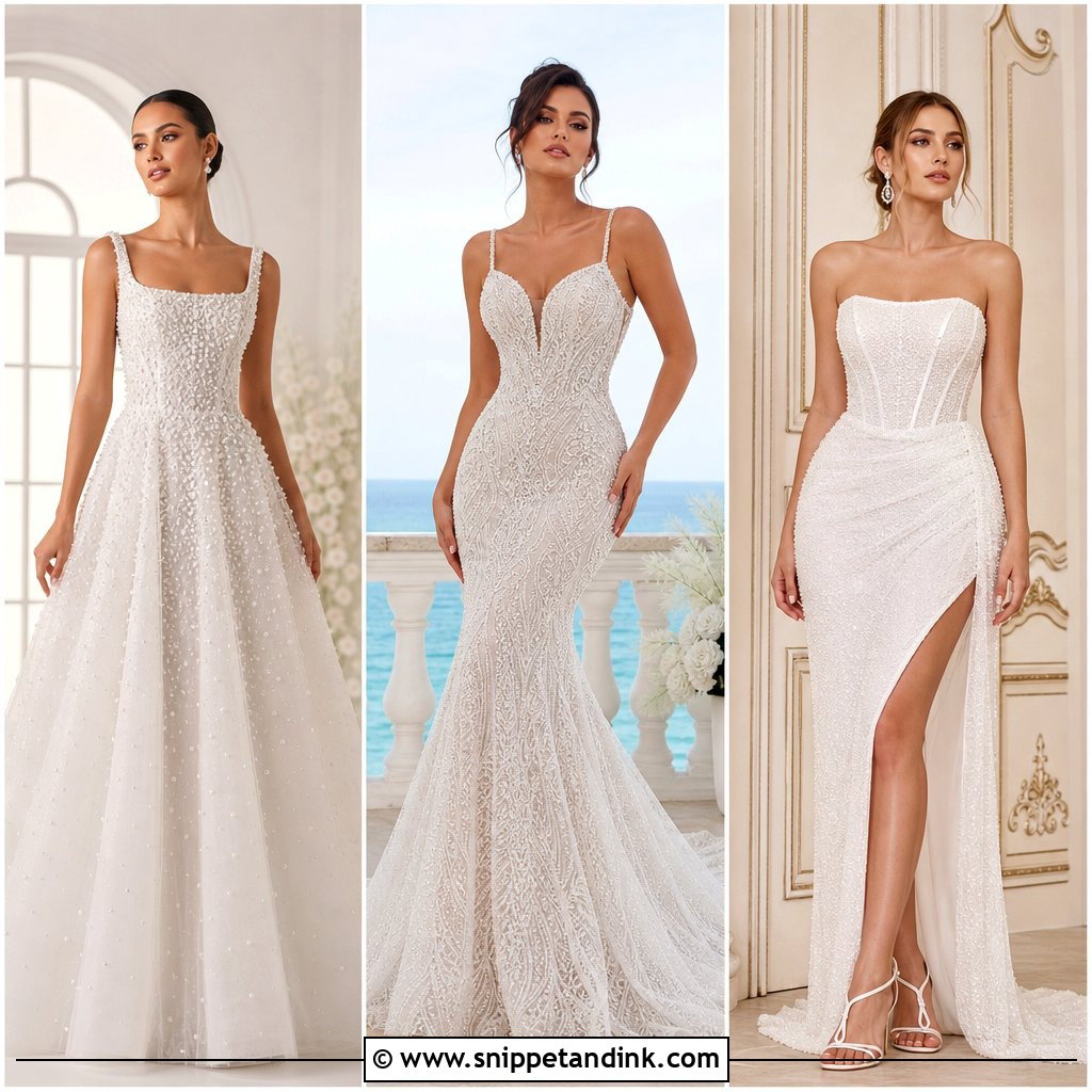 20 Jeweled Wedding Dress Ideas: Sparkling Bridal Looks to Love