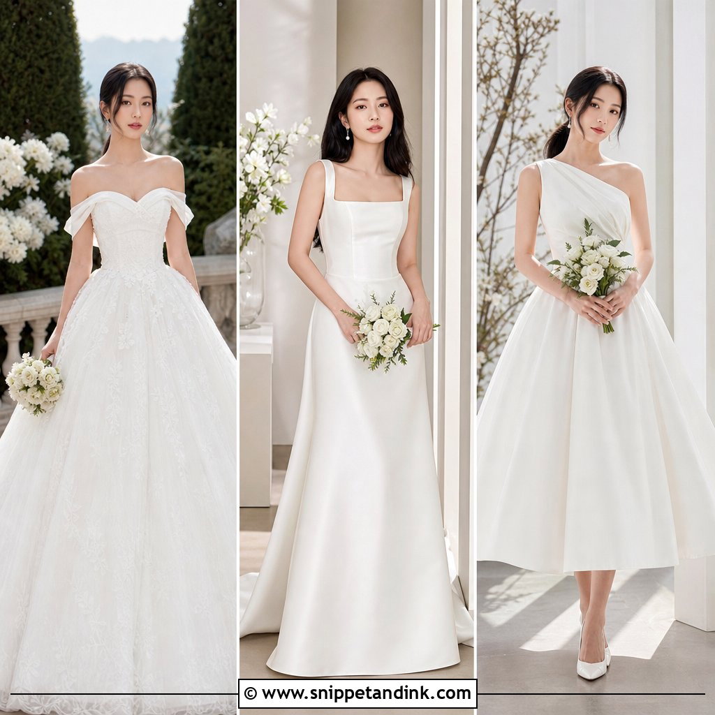 20 Jisoo Wedding Dress Ideas for a Chic, Romantic Bridal Look