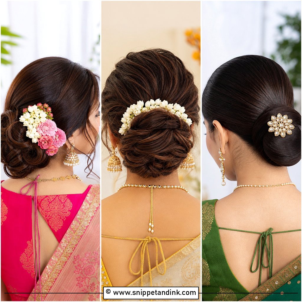 20 Joda Hair Styles for Wedding for Classic Bridal Elegance