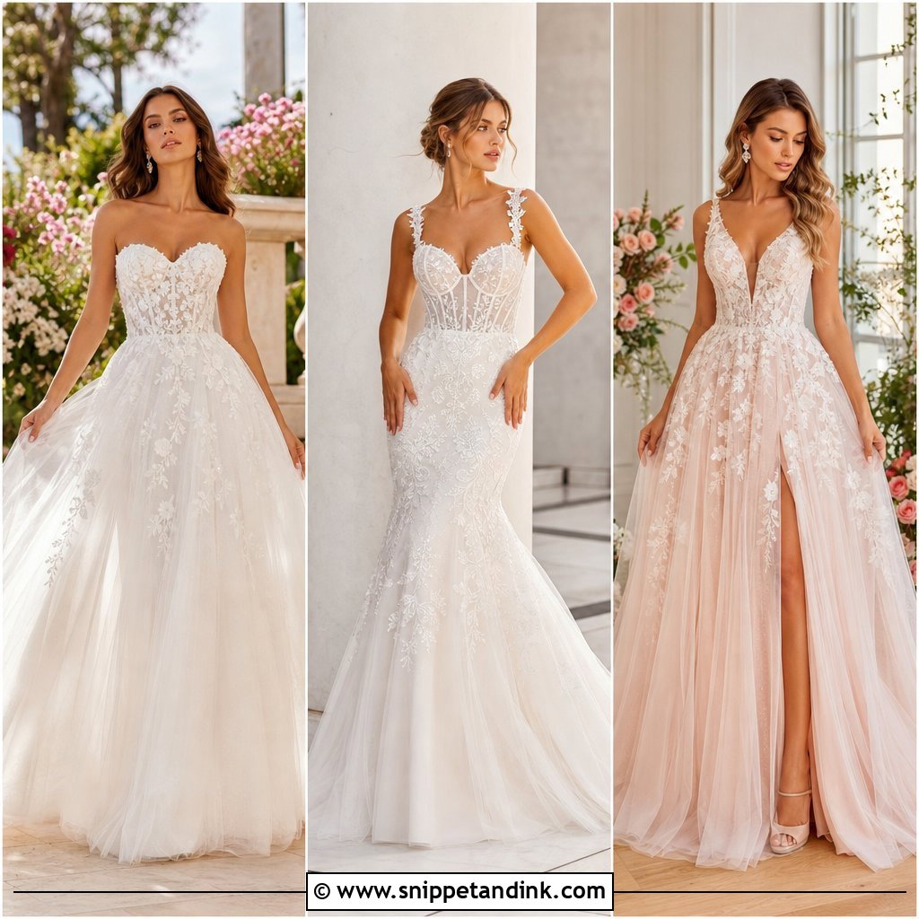 20 Joli Poli Wedding Dress Ideas for a Luxe Bridal Look