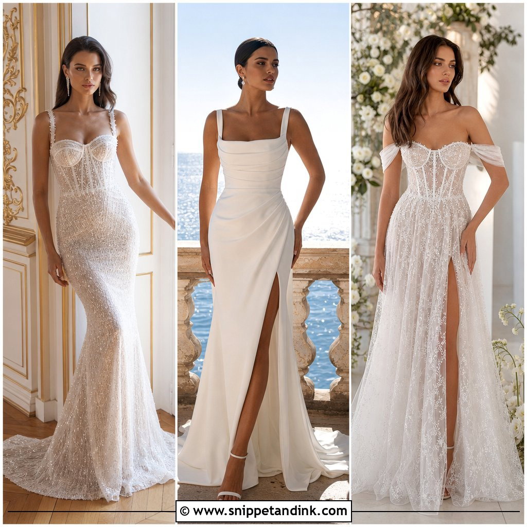 20 Julie Vino Wedding Dress Ideas for Modern, Glamorous Brides