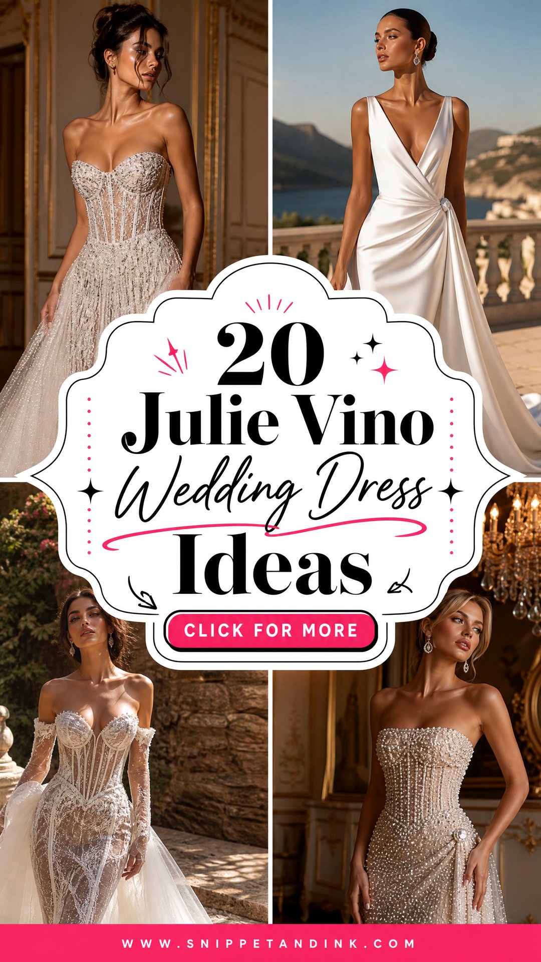20 Julie Vino Wedding Dress Ideas for Modern Glamorous Brides - 20 Julie Vino Wedding Dress Ideas for Modern, Glamorous Brides