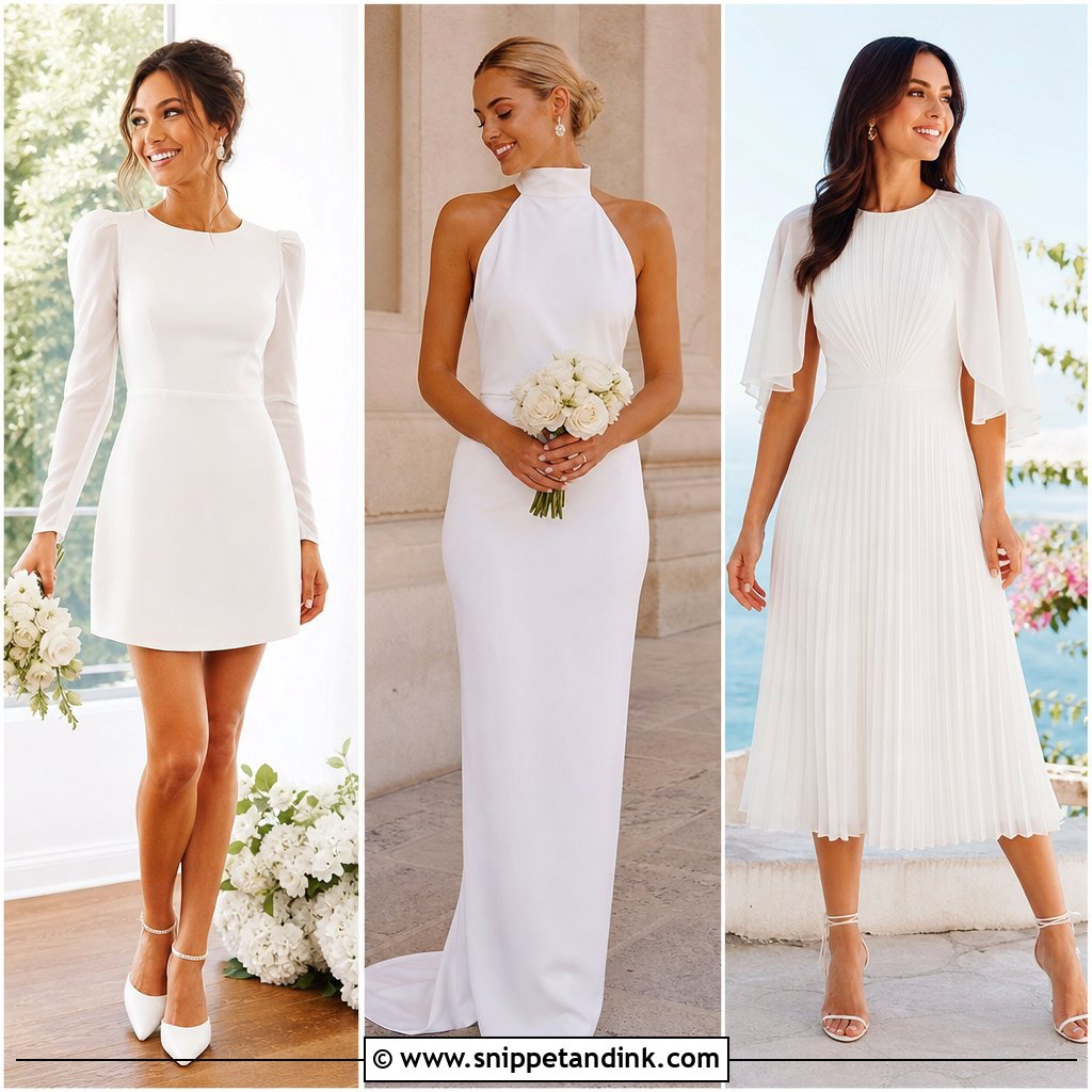 20 Justice of the Peace Wedding Dress Ideas for Chic Ceremonies