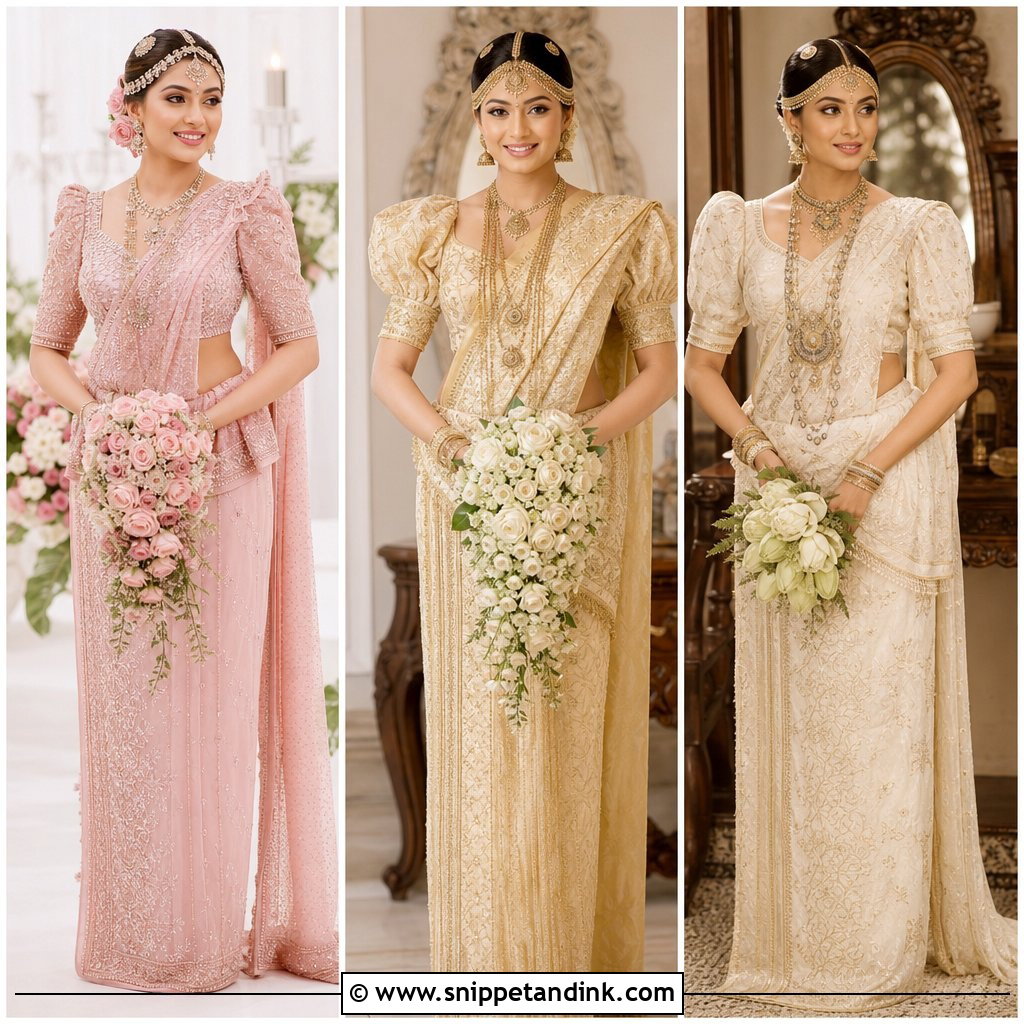 20 Kandian Bride Ideas for a Stunning Sri Lankan Wedding
