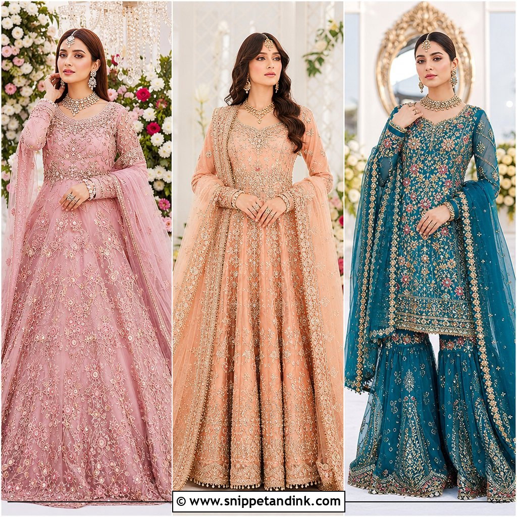 20 Kashees Bridal Dresses: Glamorous Looks for Modern Brides