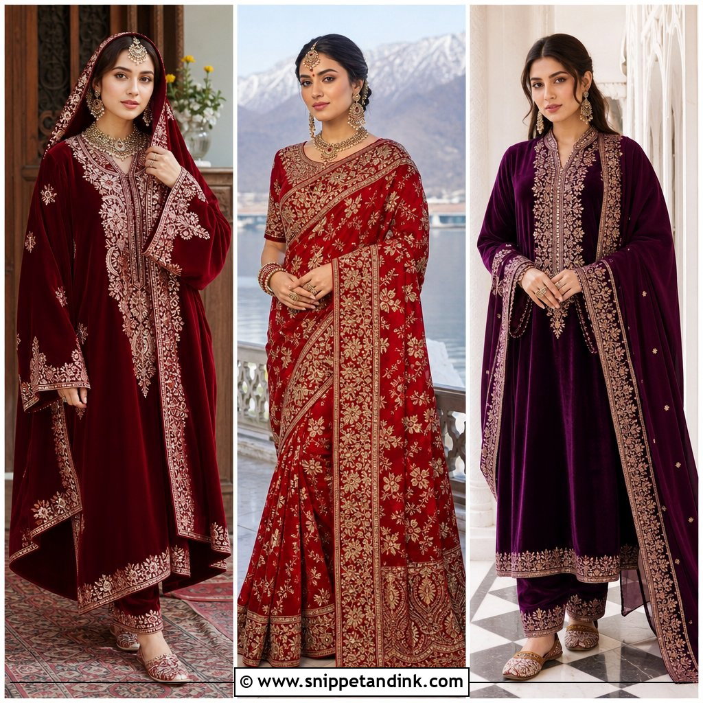 20 Kashmiri Wedding Dress Ideas for Regal Bridal Style