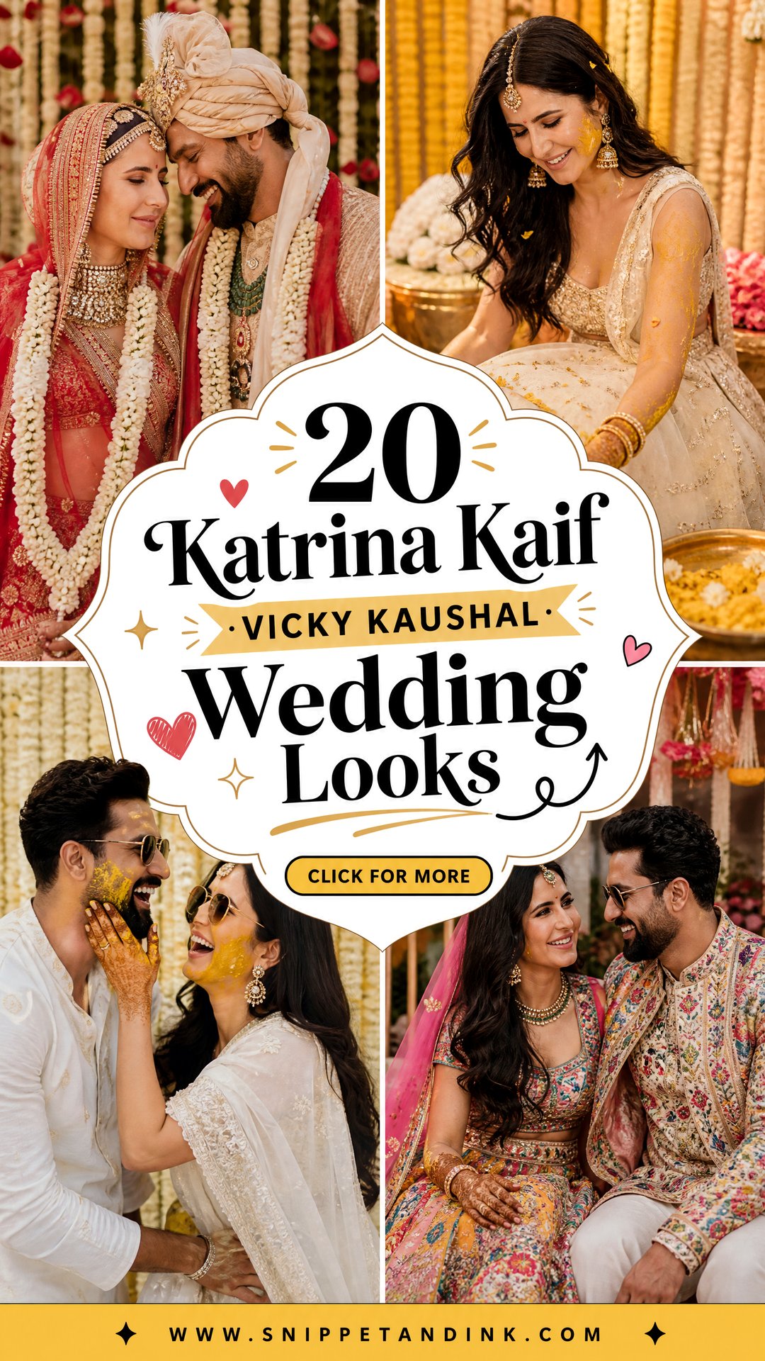 20 Katrina Kaif Vicky Kaushal Wedding Looks to Inspire Couples - 20 Katrina Kaif Vicky Kaushal Wedding Looks to Inspire Couples