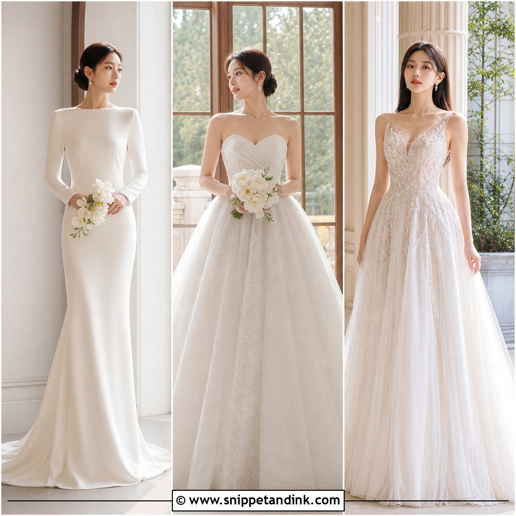 20 Kdrama Wedding Dress Ideas for Romantic On-Screen Bridal Style