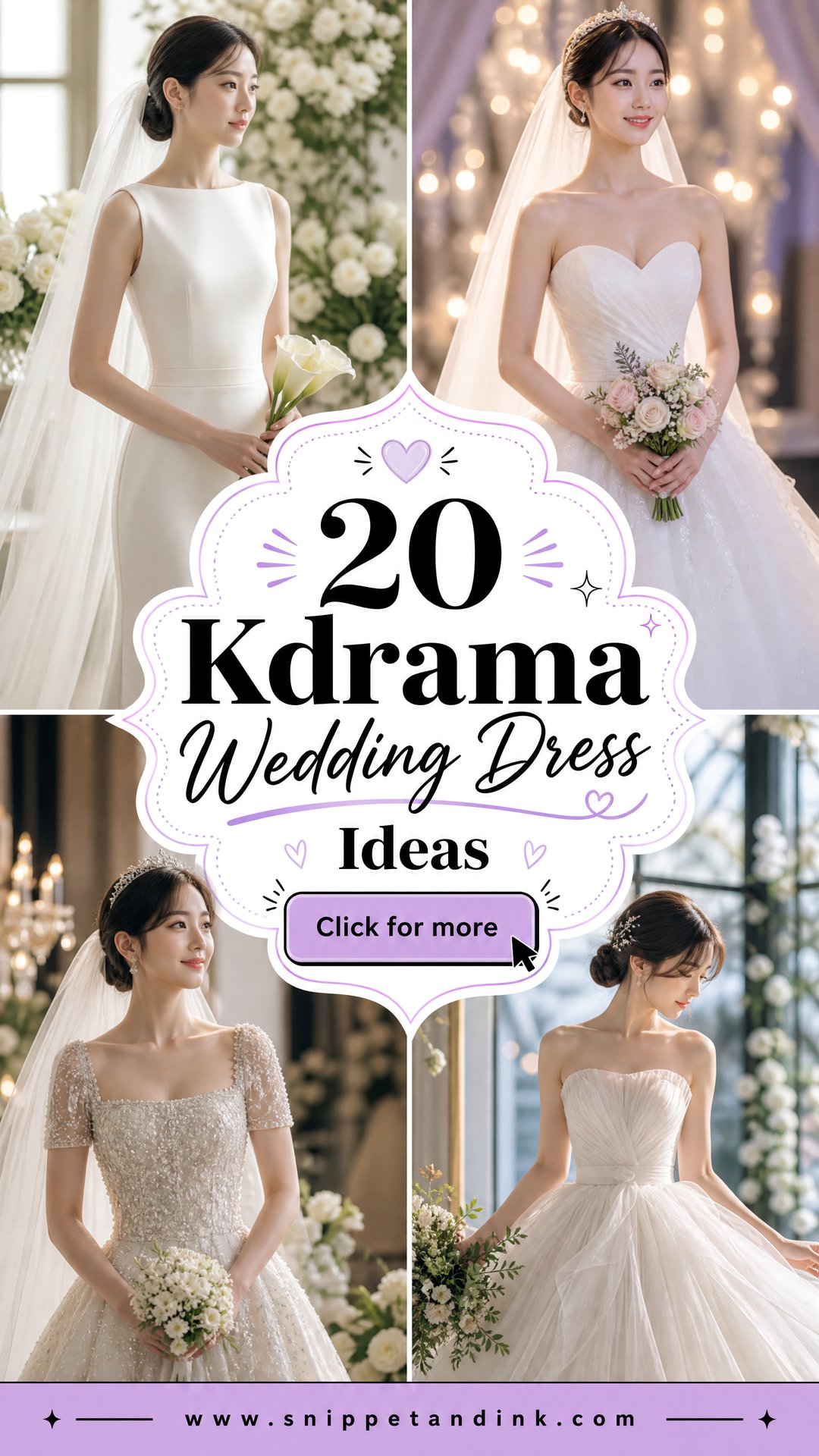 20 Kdrama Wedding Dress Ideas for Romantic On-Screen Bridal Style - 20 Kdrama Wedding Dress Ideas for Romantic On-Screen Bridal Style