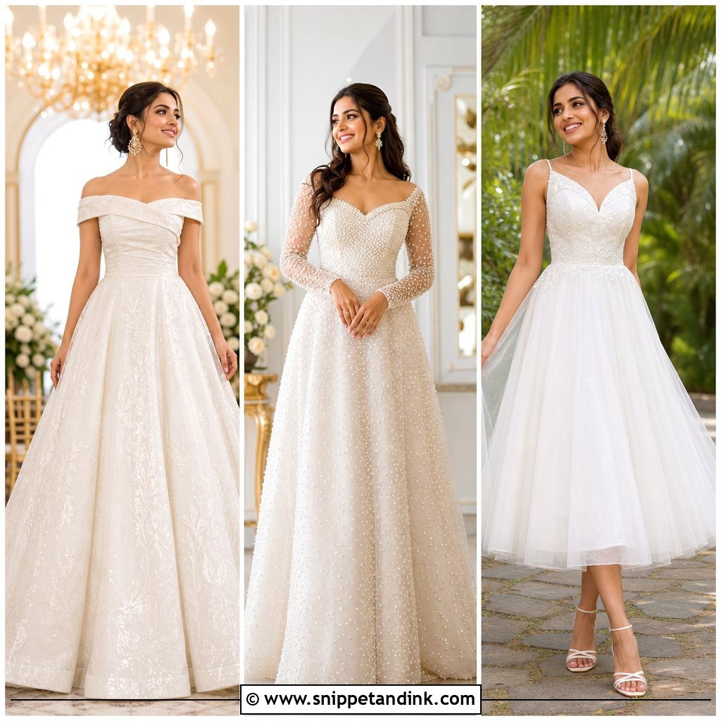 20 Kerala Wedding Gown Ideas for a Graceful Bridal Look