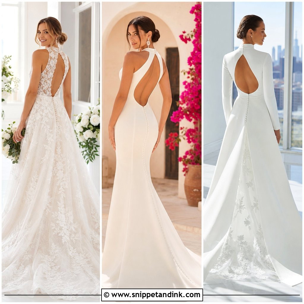 20 Keyhole Wedding Dress Ideas for a Striking Bridal Look