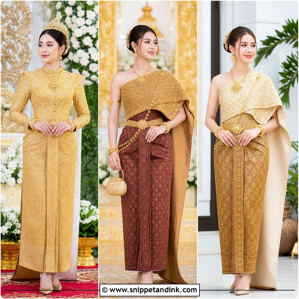 20 Khmer Wedding Outfits for a Meaningful Traditional Look