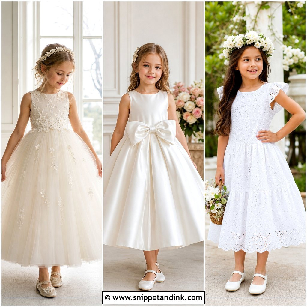 20 Kids Bridal Dress Ideas: Charming Wedding Style Inspiration
