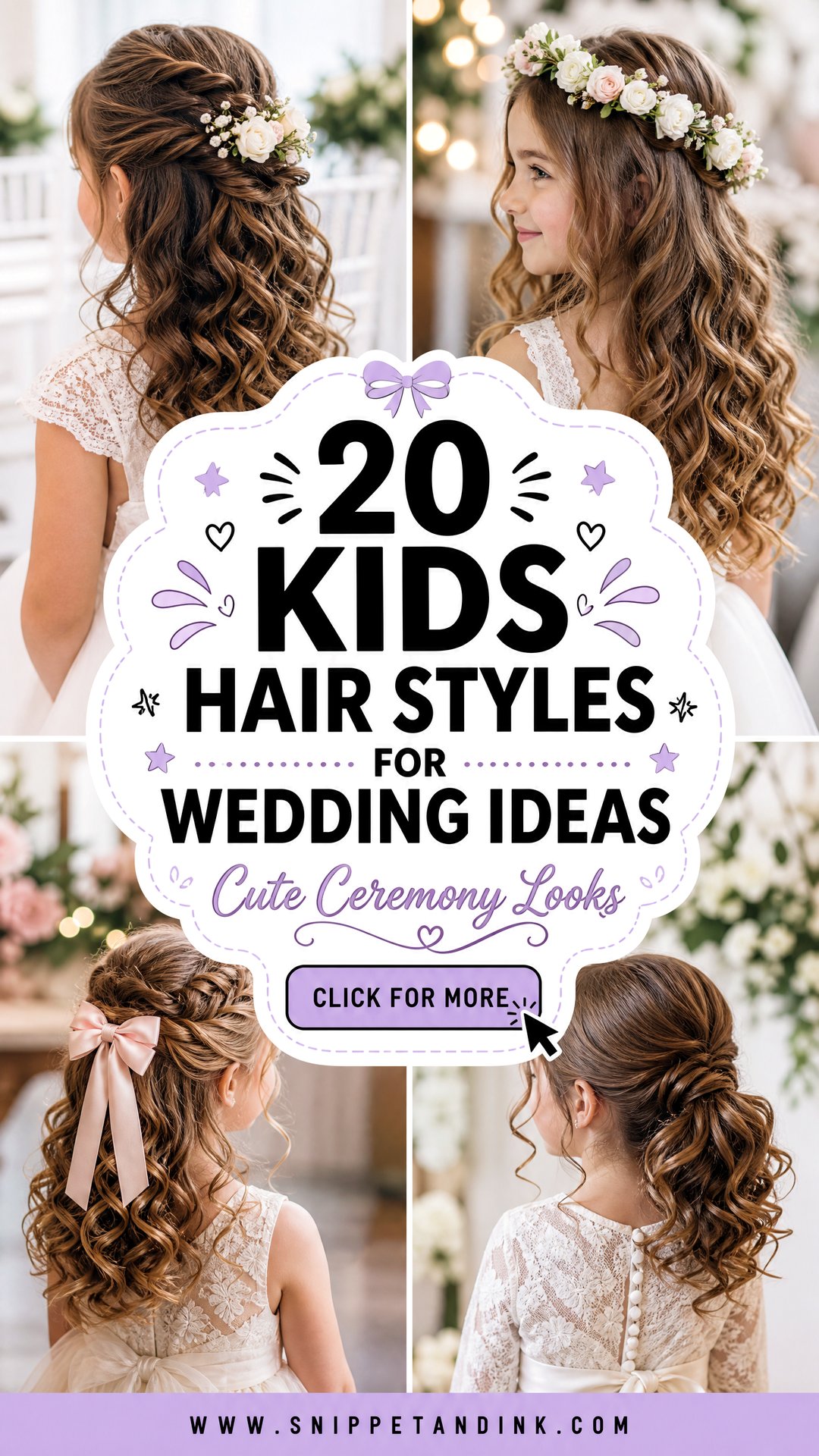 20 Kids Hair Styles for Wedding Cute Looks Parents Love - 20 Kids Hair Styles for Wedding: Cute Looks Parents Love