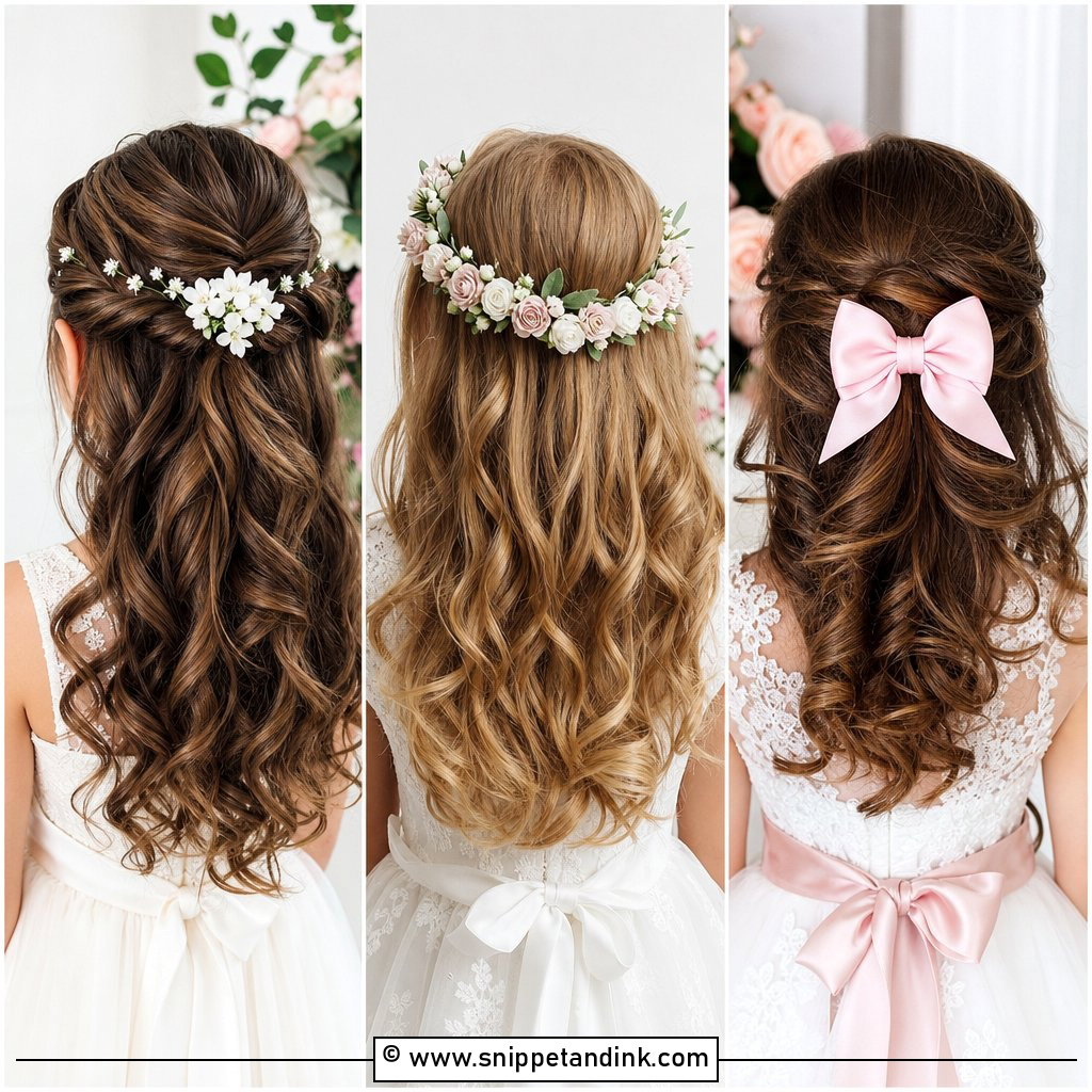 20 Kids Hair Styles for Wedding Cute Looks Parents Love