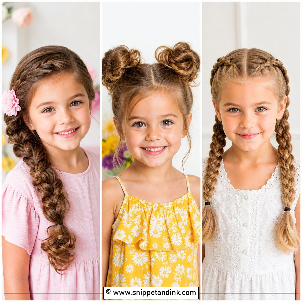 20 Kids Hair for Wedding Ideas That Stay Cute All Day Long