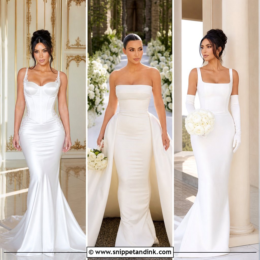 20 Kim K Wedding Dress Ideas for Glamorous Modern Brides