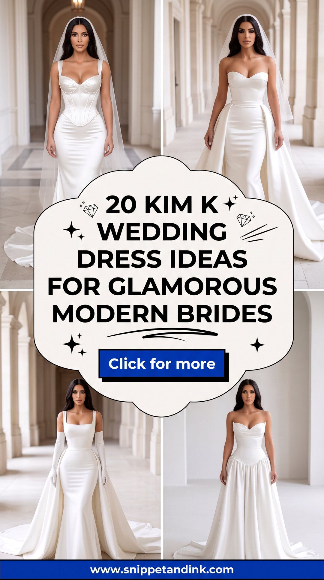 20 Kim K Wedding Dress Ideas for Glamorous Modern Brides - 20 Kim K Wedding Dress Ideas for Glamorous Modern Brides
