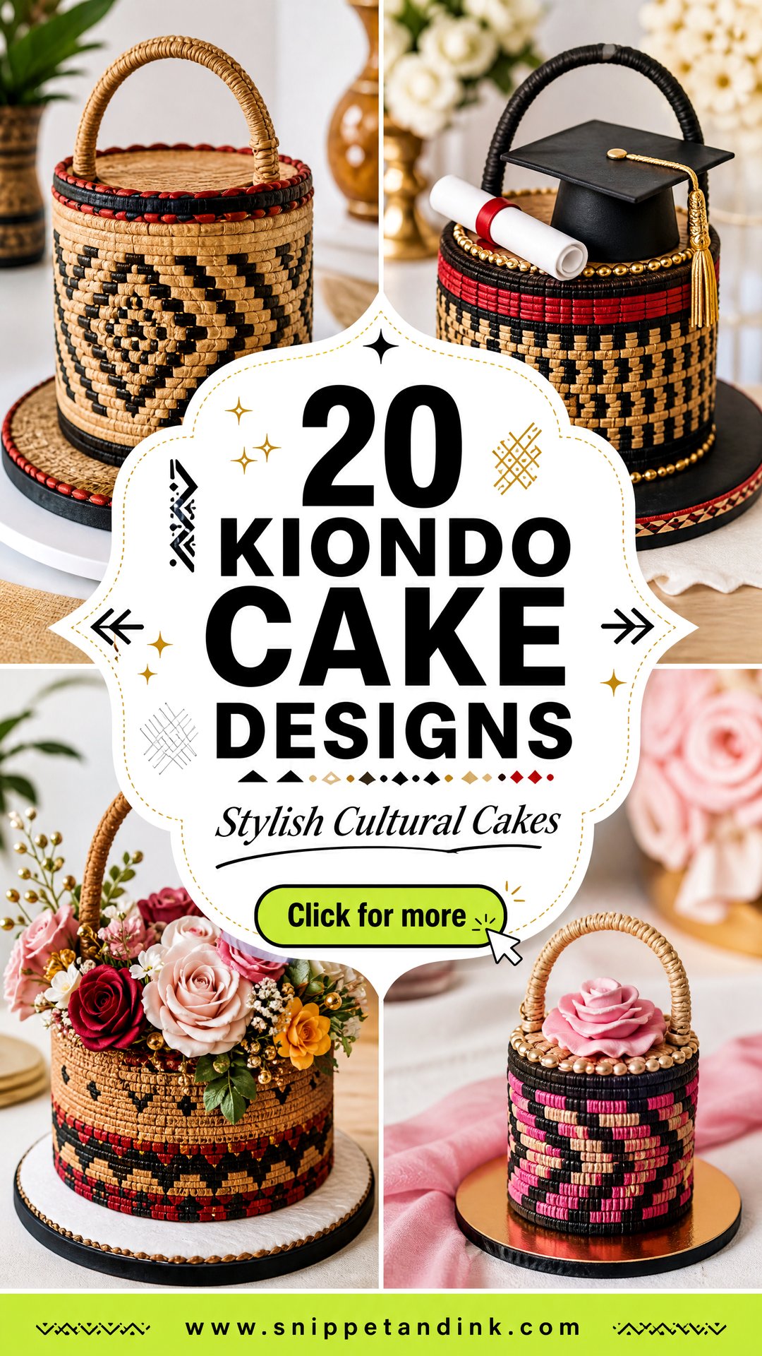 20 Kiondo Cake Designs for Stylish Cultural Celebrations - 20 Kiondo Cake Designs for Stylish Cultural Celebrations