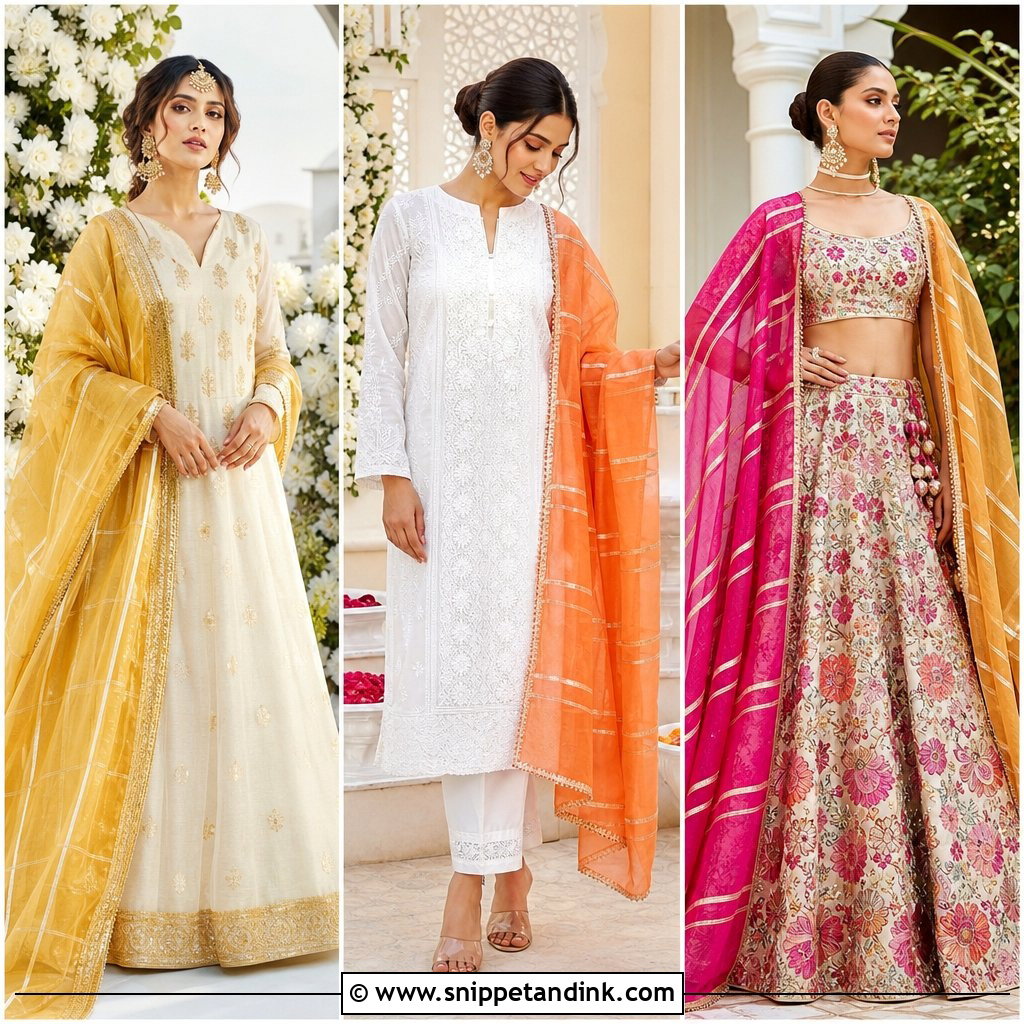 20 Kiran Dupatta Ideas for a Radiant Traditional Bridal Look