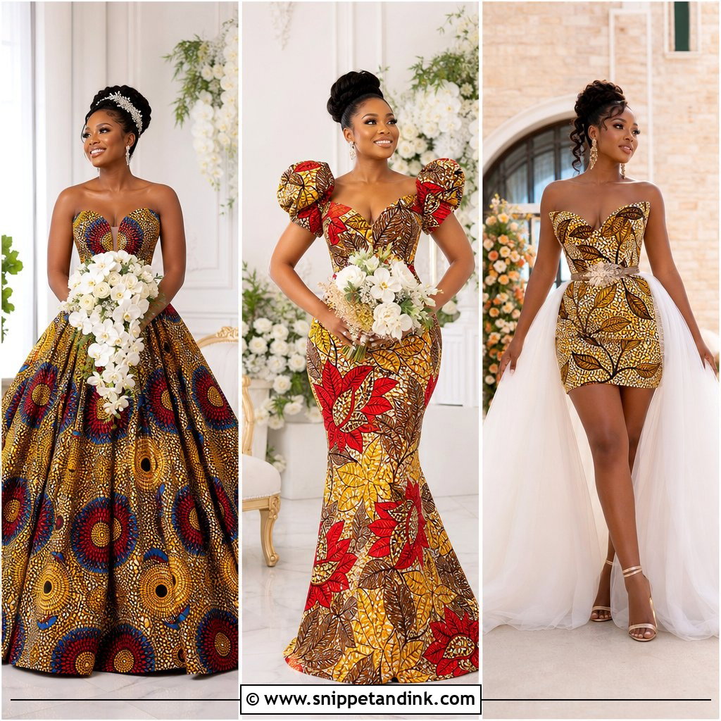 20 Kitenge Wedding Dress Designs for Bold Modern Brides