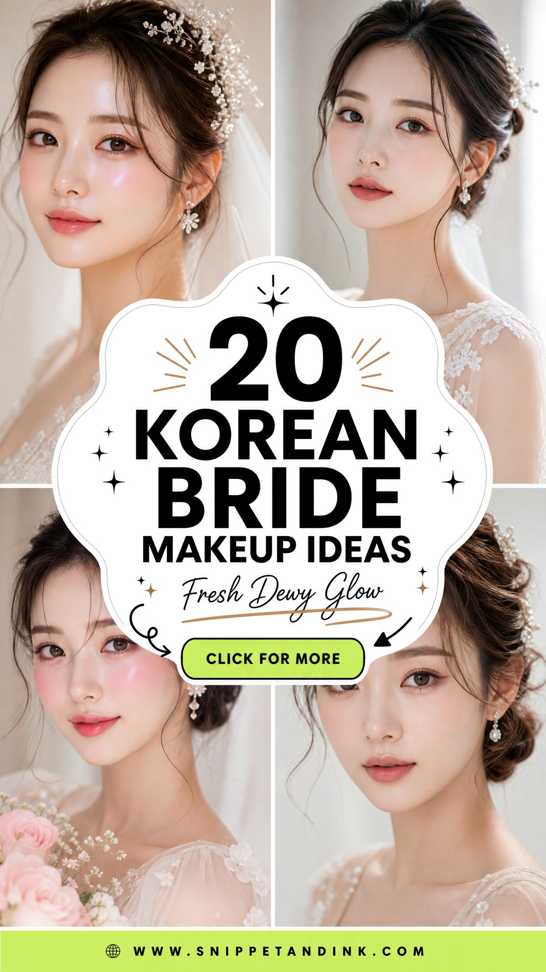 20 Korean Bride Makeup Ideas for a Fresh Dewy Glow - 20 Korean Bride Makeup Ideas for a Fresh Dewy Glow