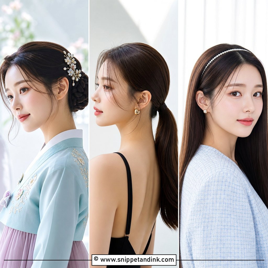 20 Korean Wedding Hairstyles for Soft Romantic Brides