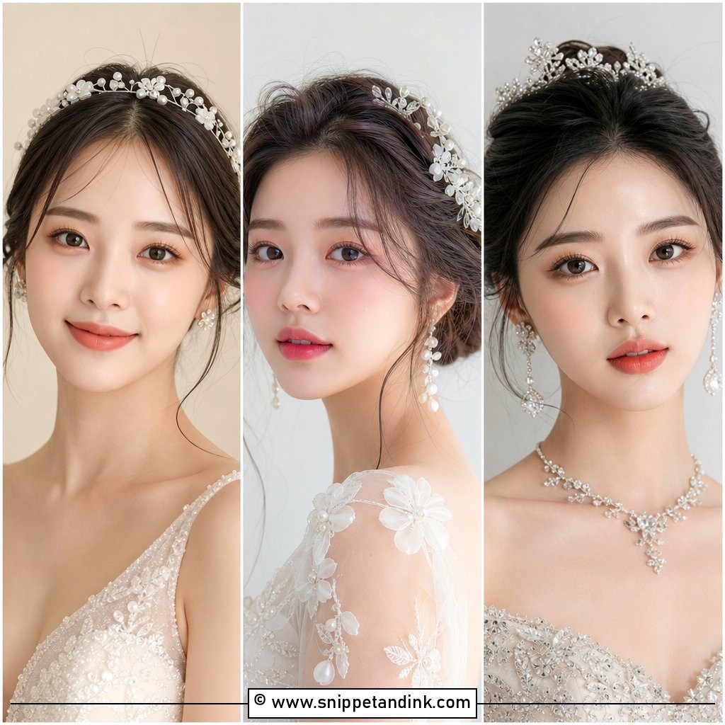 20 Korean Wedding Makeup the Bride Ideas for Soft Glam