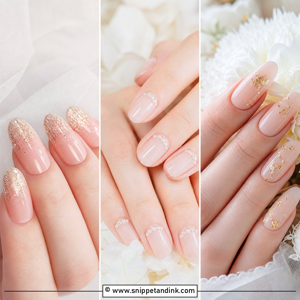20 Korean Wedding Nails for Elegant Bridal Inspiration