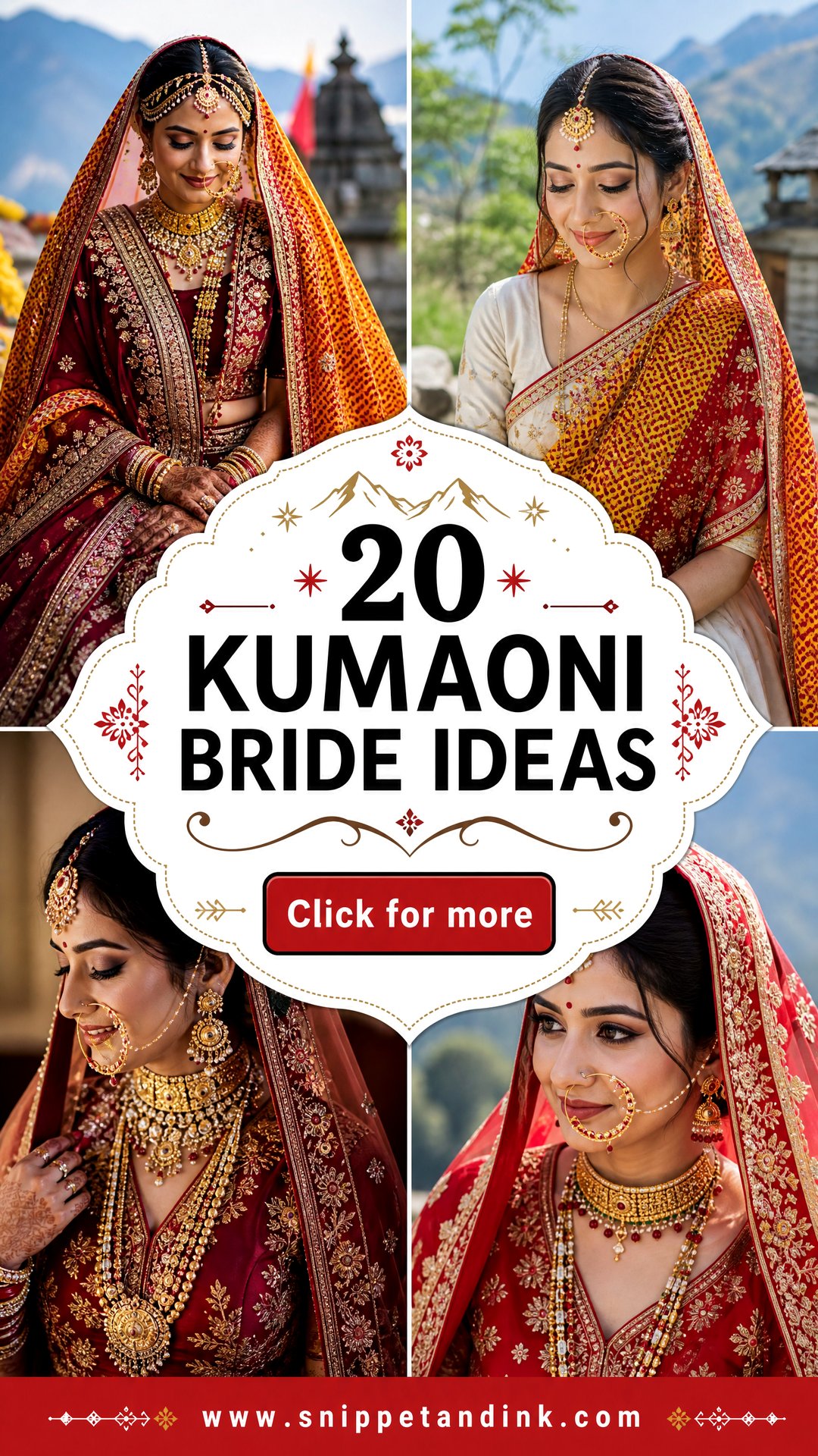 20 Kumaoni Bride Ideas That Celebrate Himalayan Tradition - 20 Kumaoni Bride Ideas That Celebrate Himalayan Tradition
