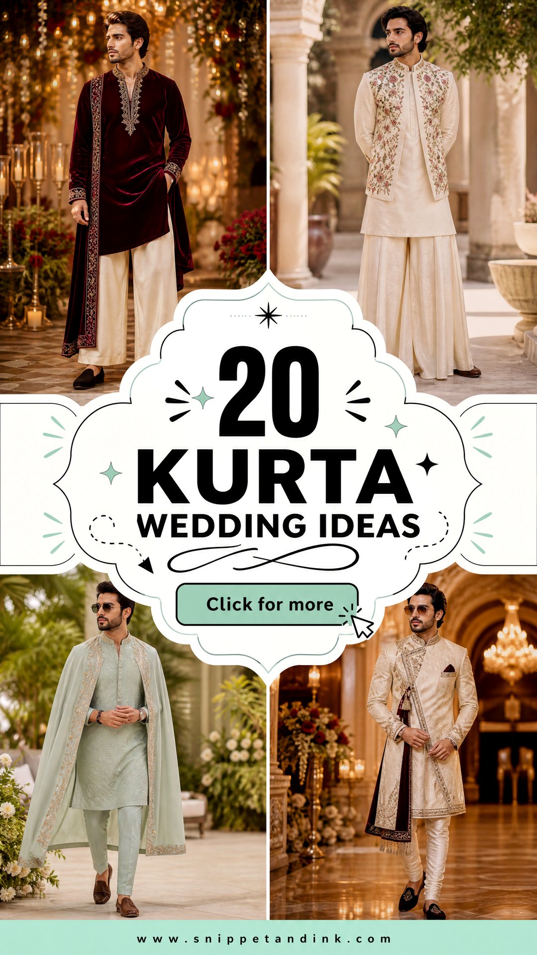 20 Kurta Wedding Ideas for Stylish Traditional Celebrations - 20 Kurta Wedding Ideas for Stylish Traditional Celebrations