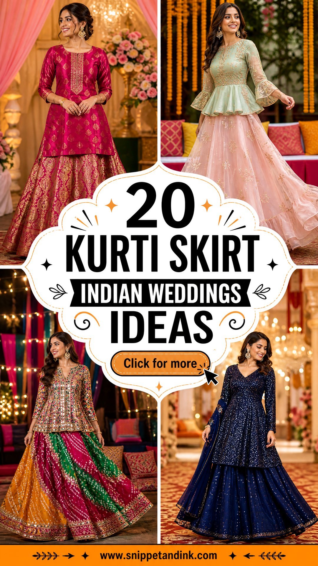 20 Kurti Skirt Indian Weddings Ideas for Vibrant Guest Style - 20 Kurti Skirt Indian Weddings Ideas for Vibrant Guest Style