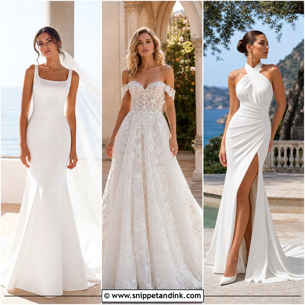 20 Kyha Wedding Dresses for a Sleek Statement Bridal Look