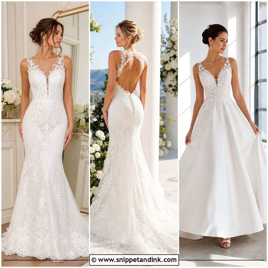 20 Lace Applique Wedding Dress Ideas for a Timeless Look