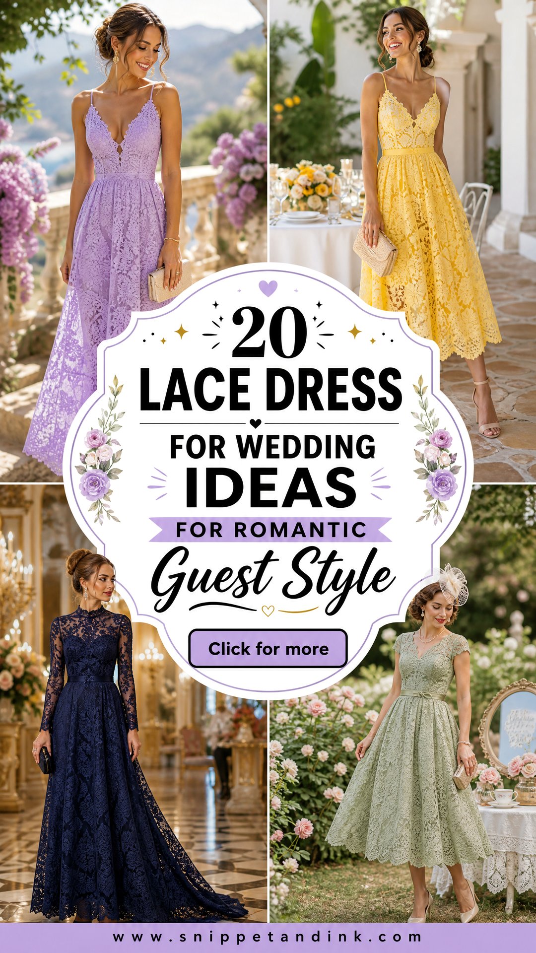 20 Lace Dress for Wedding Ideas for Romantic Guest Style - 20 Lace Dress for Wedding Ideas for Romantic Guest Style