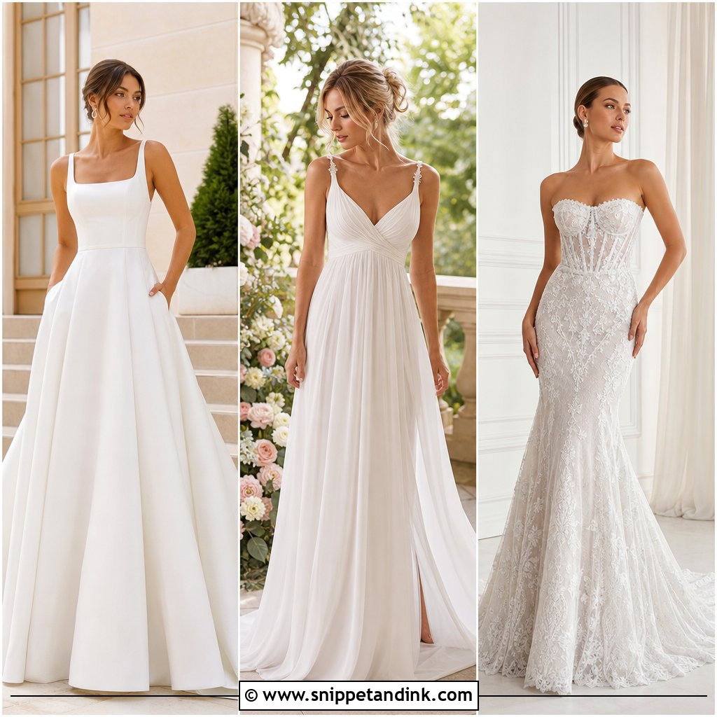20 Ladies Wedding Dress Ideas for Every Style and Season