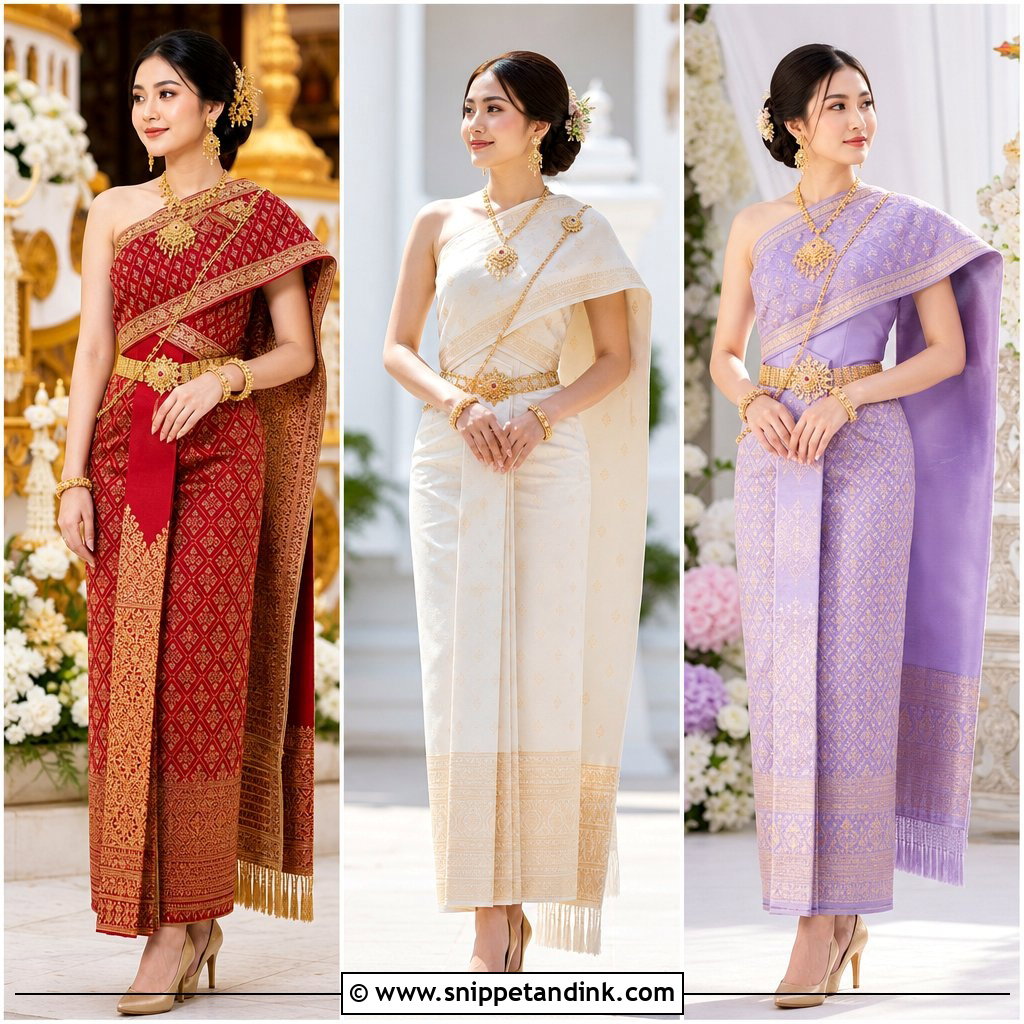 20 Lao Wedding Dress Ideas for a Meaningful Bridal Look