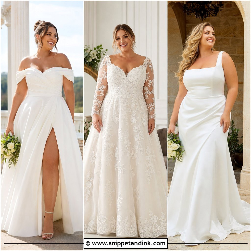 20 Large Wedding Dress Ideas for a Grand Bridal Look