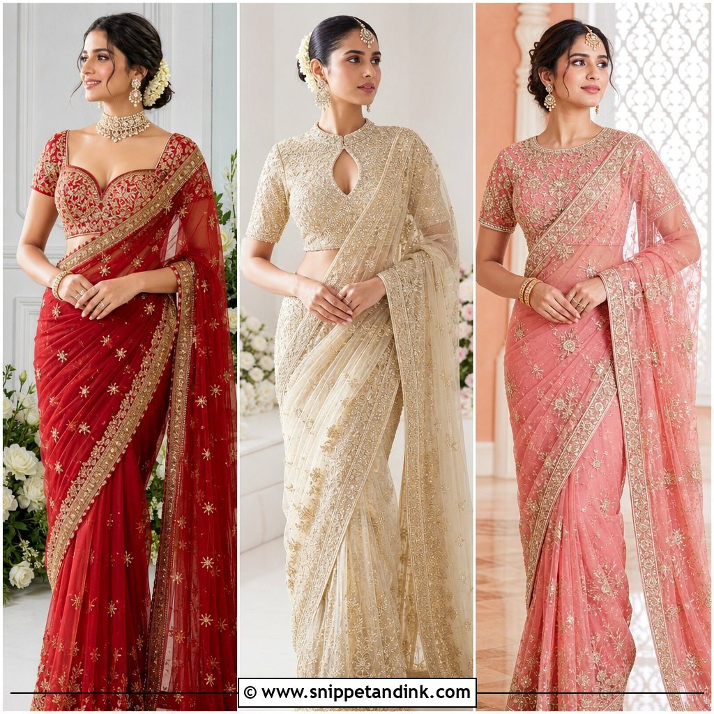 20 Latest Bridal Blouse Neck Designs for a Chic Wedding Look