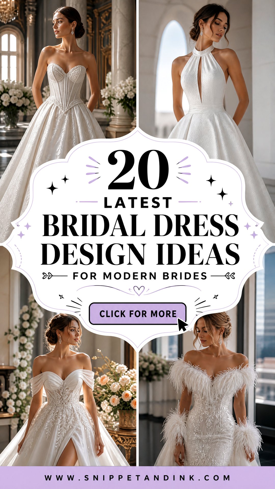 20 Latest Bridal Dress Design Ideas for Modern Brides - 20 Latest Bridal Dress Design Ideas for Modern Brides