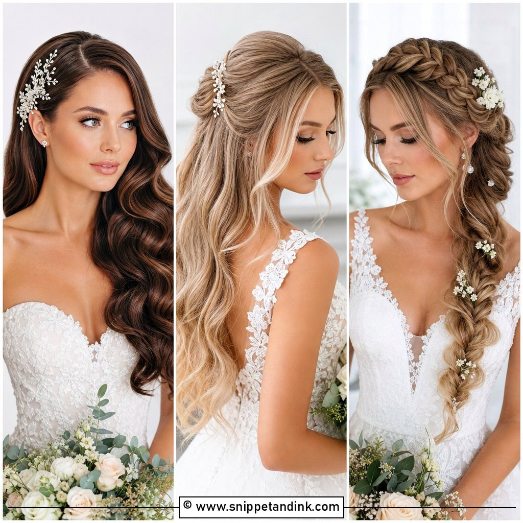 20 Latest Bridal Hairstyles for a Modern Wedding Look