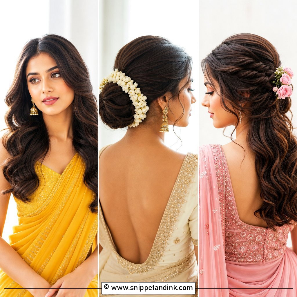 20 Latest Indian Wedding Bridal Hairstyle Ideas to Try